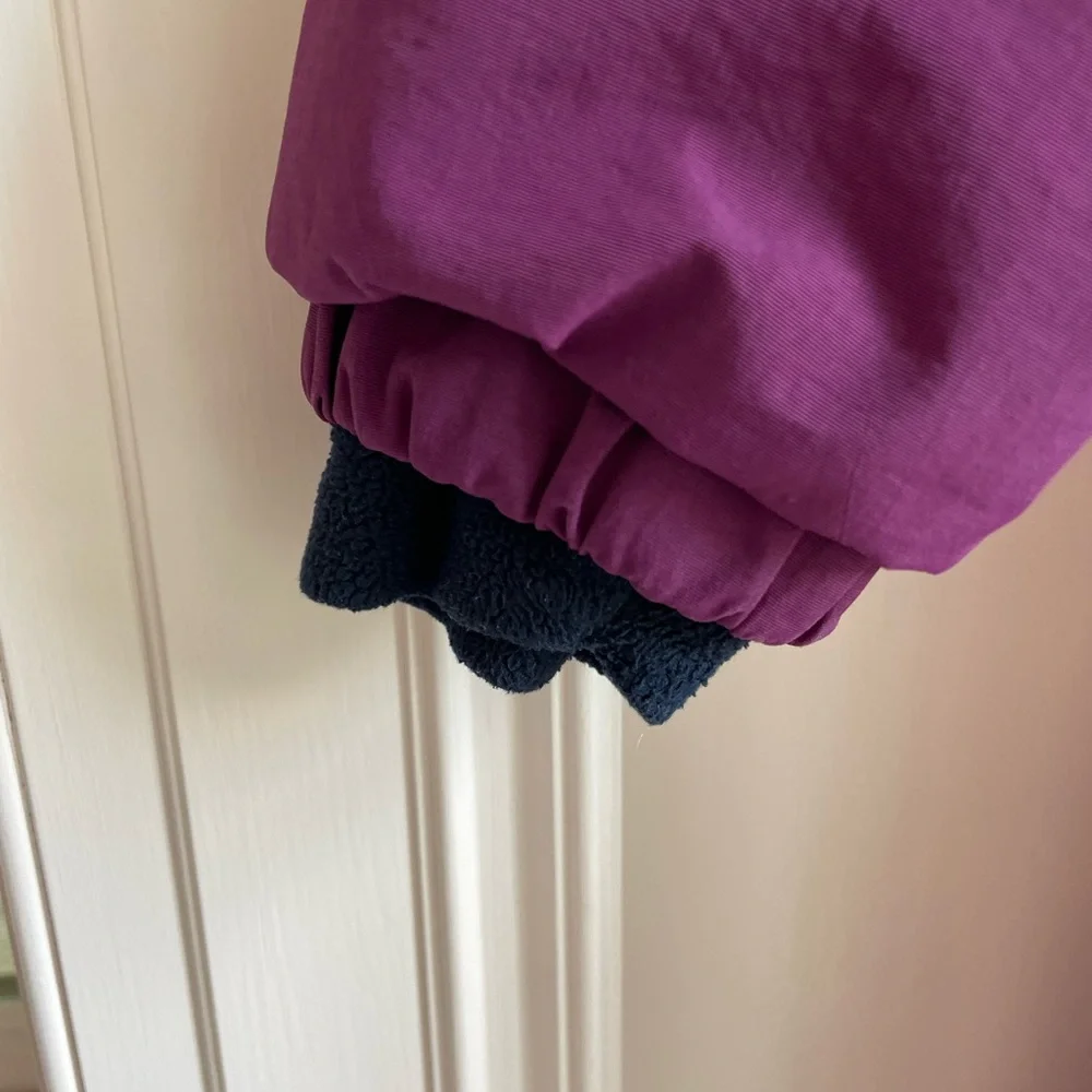 Lands’ End Girls Toddler Pink and Purple Snowsuit - Picture 4 of 5